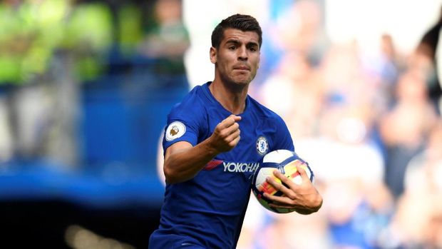 Alvaro Morata sudah mencetak tiga gol dan dua assist untuk Chelsea musim ini. (