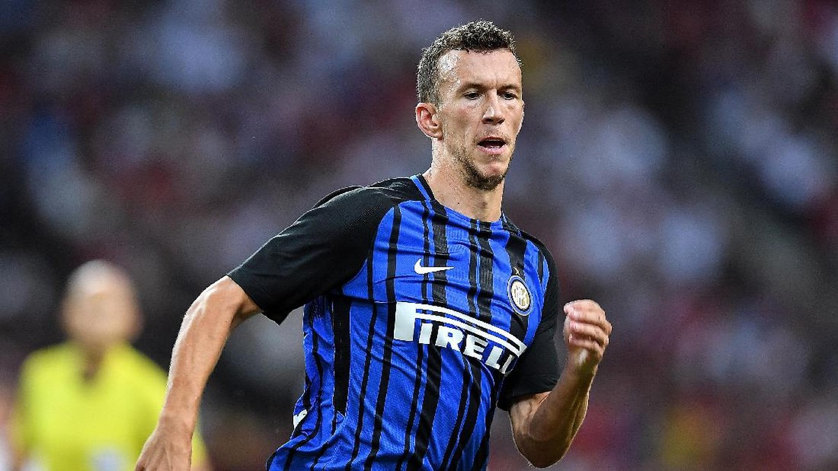 Winger Inter Milan Ivan Perisic tengah diincar Manchester United (Foto: Thananuwat Srirasant/Getty Images  for ICC)