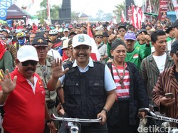 10 Ribu Peserta Gowes Nasional Penuhi Jalanan di Blitar