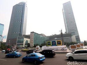 Jalan Bundaran HI-Monas akan Ditutup Malam Tahun Baru