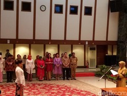 Mufidah Kalla dan Djarot Lantik Happy Farida Jadi Ketua Dekranas DKI