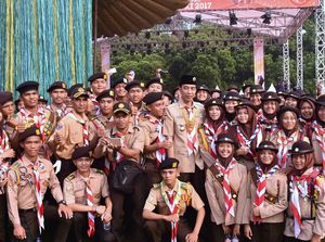 Harapan Khusus Pramuka untuk Kak Jokowi