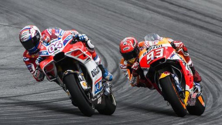 Marquez Jatuh di MotoGP Italia, Dovizioso bak Mendapatkan Emas