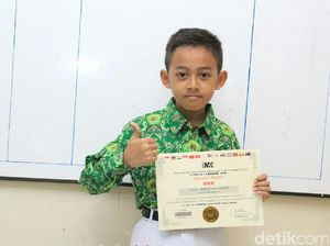 Pelajar MI Lamongan Sabet Juara Harapan Olimpiade Matematika