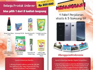 Rayakan Kemerdekaan Bersama Unilever di Transmart dan Carrefour