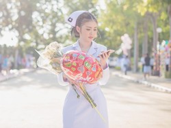 Suster Cantik Thailand Ini Viral, Netizen Cari-cari RS Tempatnya Bekerja