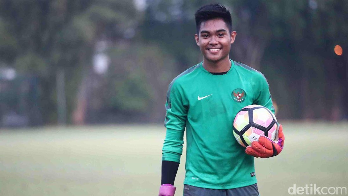 Kurniawan Kartika Ajie dalam sebuah sesi latihan timnas (Foto: Grandyos Zafna/detikSport)