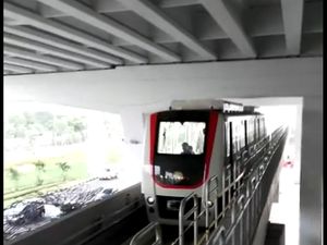 Skytrain Bandara Soekarno-Hatta Mulai Uji Coba
