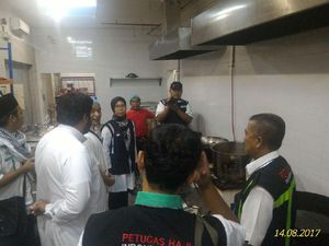 3.400-an Makanan Jemaah Basi, PT Bahar Harr Diancam Putus Kontrak