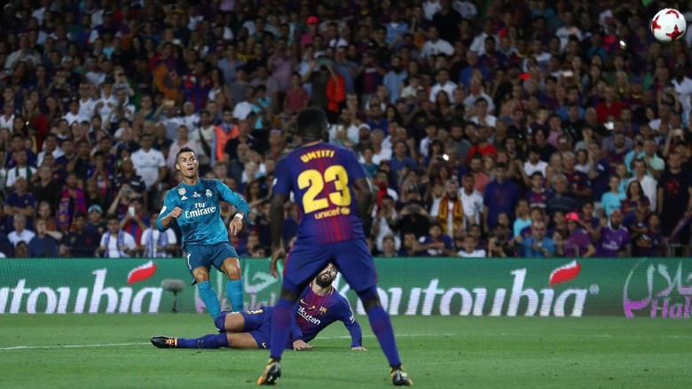 Ronaldo Dikartu Merah, tapi Madrid Menang 3-1 atas Barcelona Ronaldo Dikartu Merah, tapi Madrid Menang 3-1 atas Barcelona