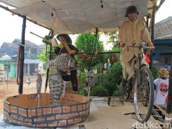 Unik dan Meriahnya Warga Solokan Jeruk Sambut Hari Kemerdekaan