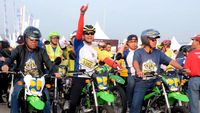 Ngeng...!!! Menteri PUPR Ngetrail di Tol Bawen Salatiga