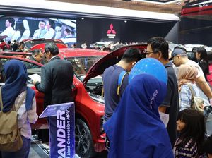 Foto: Pengunjung Buat Mitsubishi Xpander Sulit Bernafas