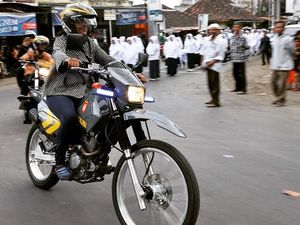 Foto: Susi Ngetrail di Lombok