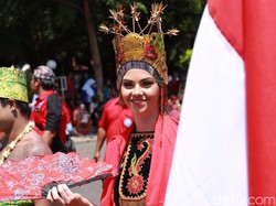 Sambut Hari Kemerdekaan, Banyuwangi Gelar Pawai Kebangsaan