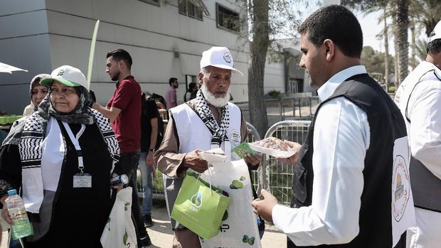 Perlintasan Rafah yang menghubungkan Jalur Gaza dengan Mesir.