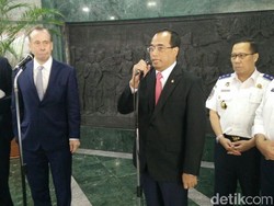 Menhub Bertemu Menteri Transportasi Inggris Bahas Bandara Soetta