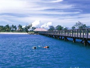 HUT RI ke-72, Tanjung Lesung Gelar Upacara Bendera di Bawah Laut
