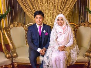 Viral, Kisah Inspiratif Hijabers Tampil Polos Tanpa Makeup Saat Menikah