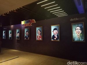 18 Lukisan Bergerak Pahlawan dan Komedian Indonesia di Indonesia Happy