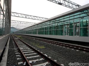 Foto: Kereta Bandara Soekarno-Hatta Akan Beroperasi November 2017