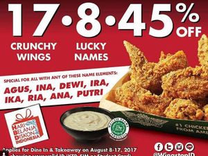 Rayakan HUT RI di 10 Resto Fast Food yang Punya Promo 17 Agustus Ini (2) Rayakan HUT RI di 10 Resto Fast Food yang Punya Promo 17 Agustus Ini (2)