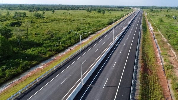 Foto: Siap Dijajal Bulan Depan, Begini Penampakan Tol Palembang-Indralaya