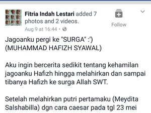 Bayinya Meninggal Kena Pneumonia Akibat Asap Rokok, Curhatan Ibu Muda Ini Viral