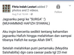 Bayinya Meninggal Kena Pneumonia Akibat Asap Rokok, Curhatan Ibu Muda Ini Viral