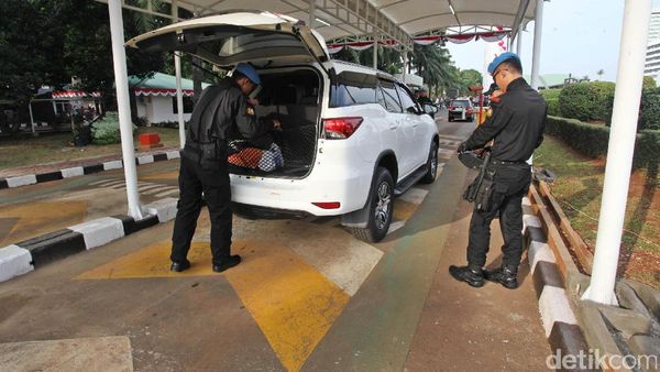 Jelang Sidang Tahunan, Gedung DPR Dijaga Ketat