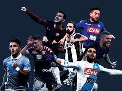 Top Skorer Serie A Musim Ini: Dzeko, Higuain, Belotti, Icardi, atau Pemain Lain?