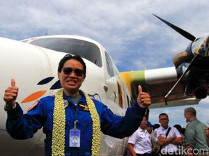 Foto: Top! Ini Pilot Wanita yang Sukses Uji Terbang N219