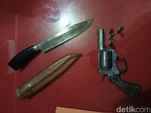 Residivis Bersenpi Asal Sumsel Ditangkap di Pekanbaru