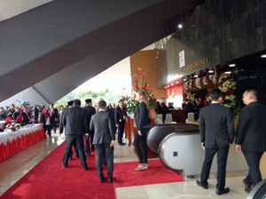 Tamu dan Perwakilan Negara Tiba di Ruangan Sidang Tahunan MPR