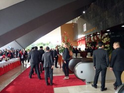Tamu dan Perwakilan Negara Tiba di Ruangan Sidang Tahunan MPR