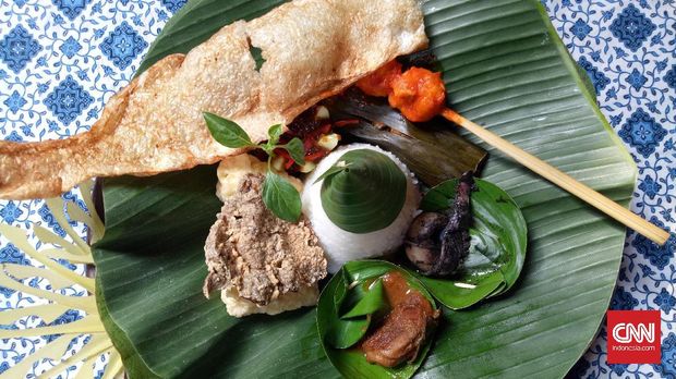 Lara Jonggrang Nasi Jamblang Khas Cirebon.