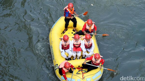 Begini Cara Komunitas Ciliwung Depok Peringati HUT RI
