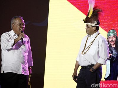 Serunya Aksi Basuki dan Budi Karya di Indonesia Happy