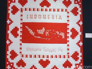 Pertama di Indonesia, Pameran Kain Nusantara Bernuansa Merah-Putih