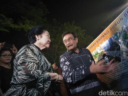 Simpang Susun Semanggi Diresmikan, Megawati Puji Jokowi