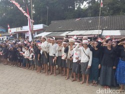 Dipimpin Kapolda, Warga Baduy Ikut Upacara Kemerdekaan