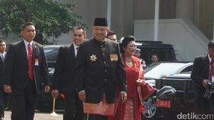 Momen-momen SBY Pertama Kali Upacara HUT RI di Istana Era Jokowi