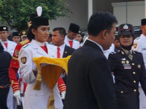 Ruth, Paskibraka Pembawa Baki yang Selalu Ingat Pesan Papa Mama