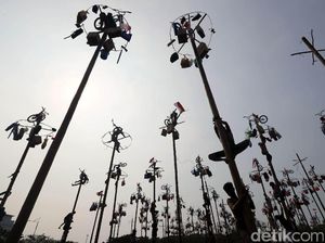 Anggap Peninggalan Belanda, Walkot Langsa Larang Warga Lomba Panjat Pinang Anggap Peninggalan Belanda, Walkot Langsa Larang Warga Lomba Panjat Pinang