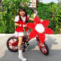 Sepeda Hias Lomba 17 Agustus Unik Mirip Motor Motogp Youtube