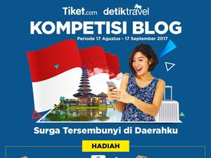 Mau Hadiah Uang Tunai Total Rp 20 Juta dari Tiket.com dan detikTravel?