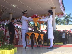 Pimpin Upacara HUT RI, Gubernur Sumut: Jangan Mau Diadu Domba