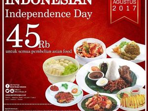 Yuk, Ajak Keluarga Makan di Resto dengan Promo 17 Agustus Ini! Yuk, Ajak Keluarga Makan di Resto dengan Promo 17 Agustus Ini!