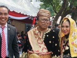 Juara 2 Lomba Baju Adat di Istana, OSO: Saya Memang Gagah