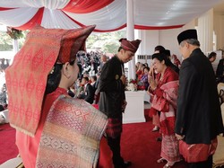 SBY ke Jokowi di Istana: Aku Senang Sekali